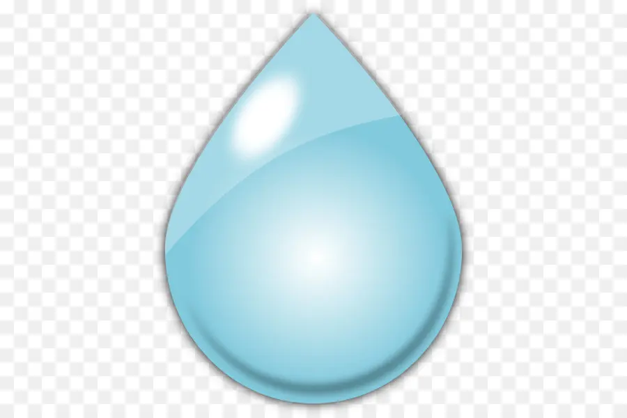 Goutte D'eau，Bleu PNG