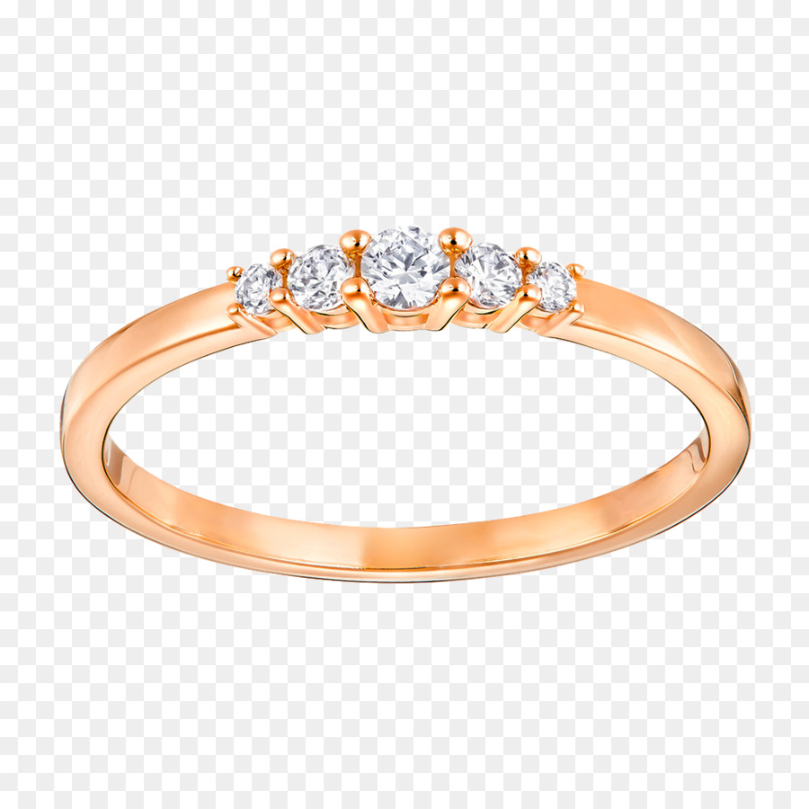 Bague En Or，Diamant PNG