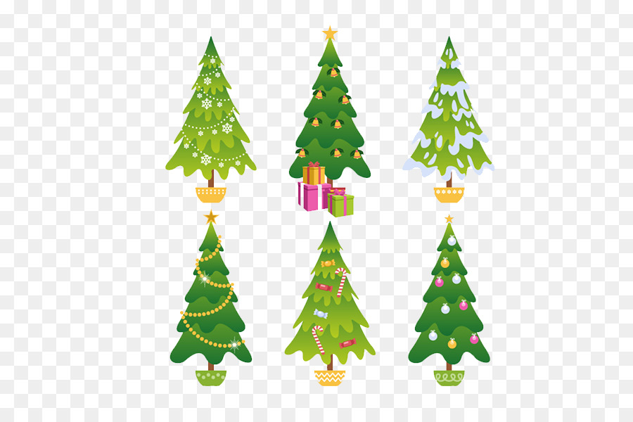 Arbres De Noël，Noël PNG