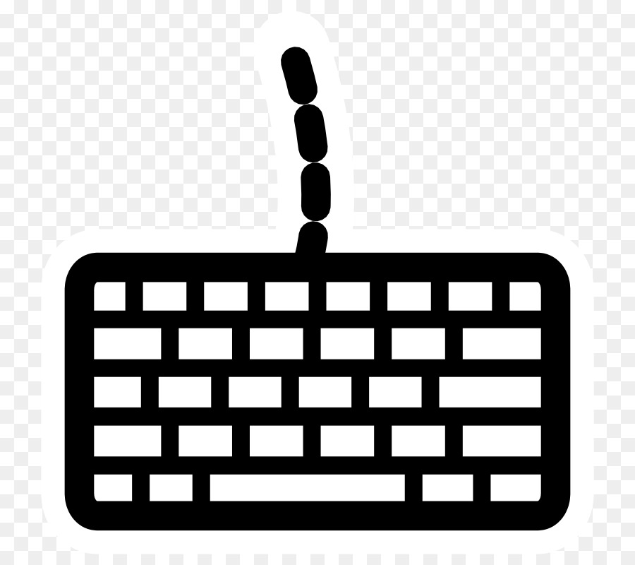 Clavier，Dactylographie PNG