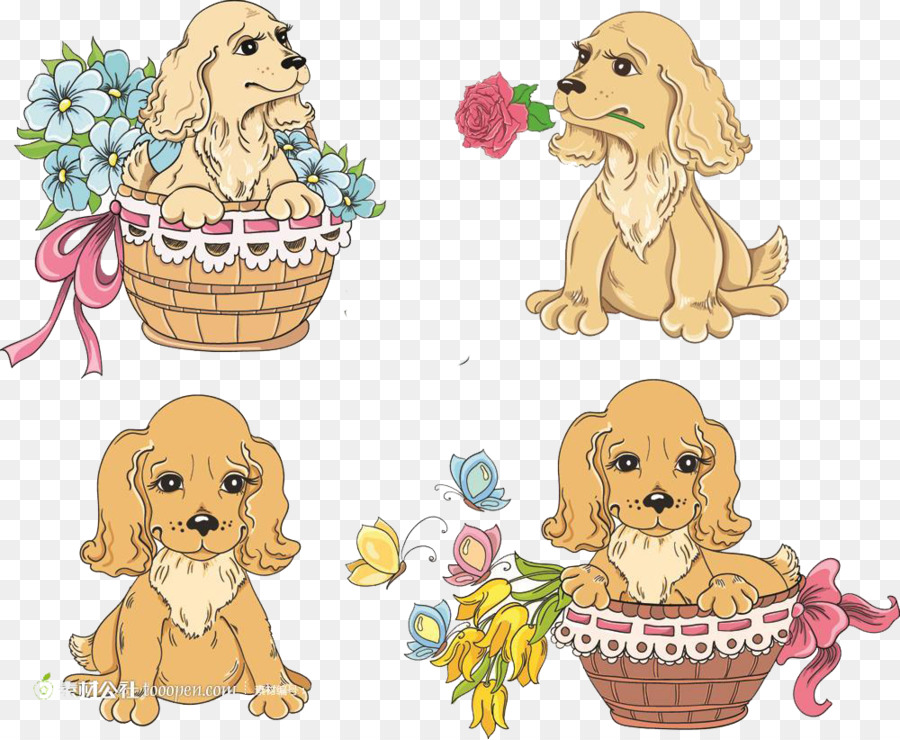 Chiots，Fleurs PNG