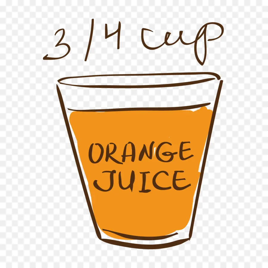 Du Jus D'orange，Verre PNG