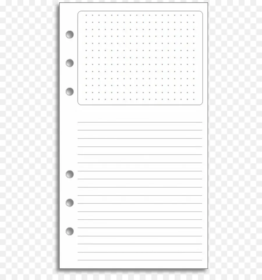 Page De Bloc Notes，Papier PNG