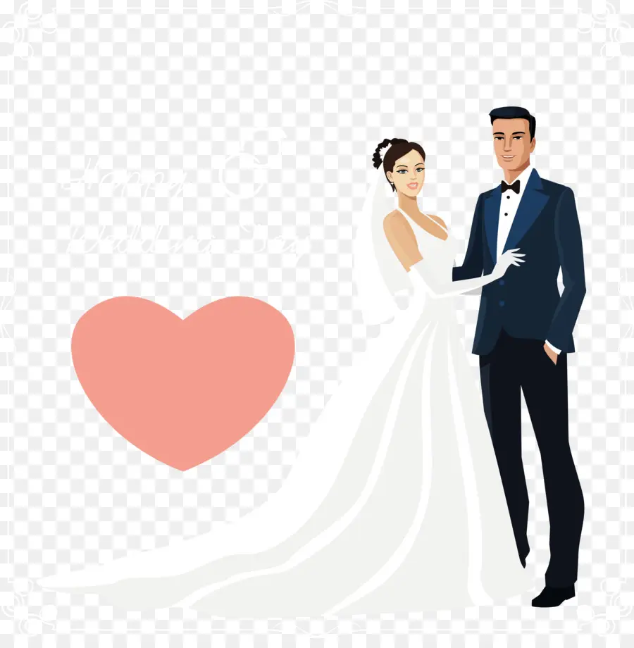 Couples De Mariage，Mariée PNG