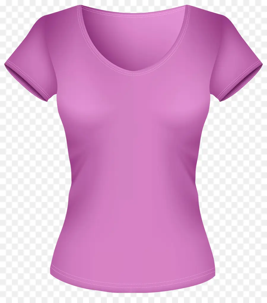 Tee Shirt Rose，Vêtements PNG