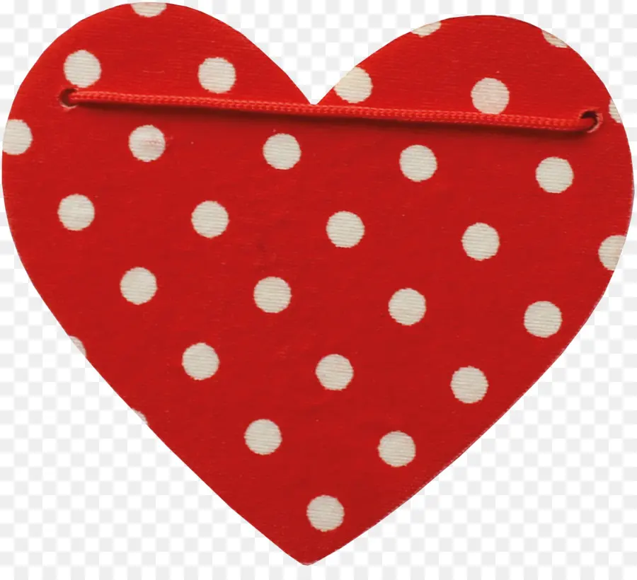 Coeur à Pois Rouge，Pois PNG