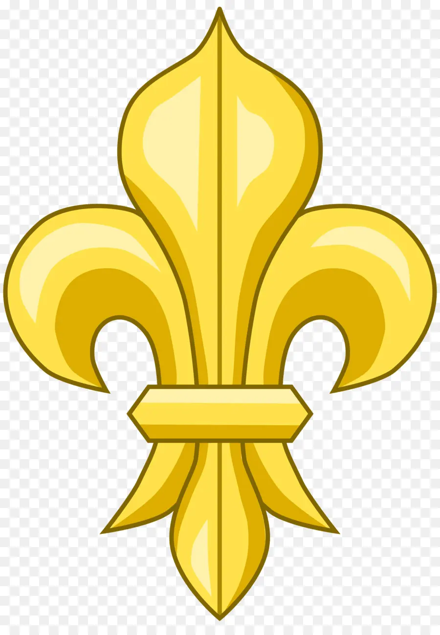 Fleur De Lys，Or PNG