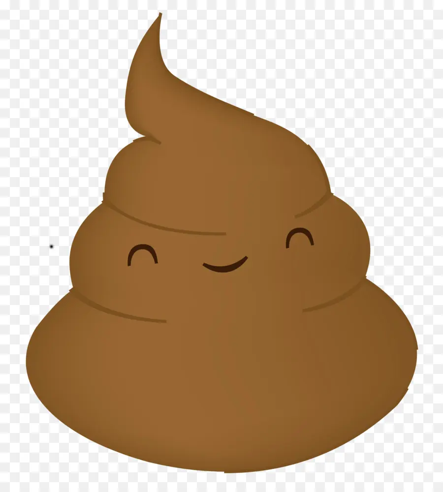 Emoji Caca，Brun PNG