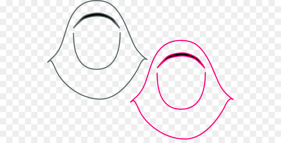 Visages，Contour PNG