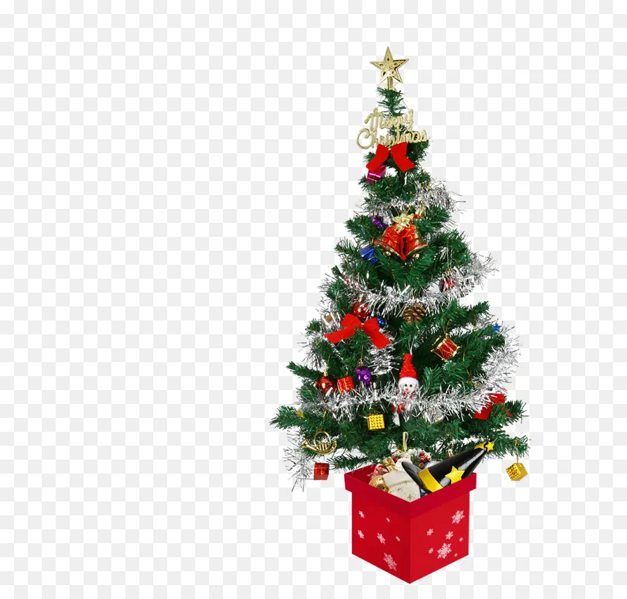 Arbre De Noël，Décorations PNG