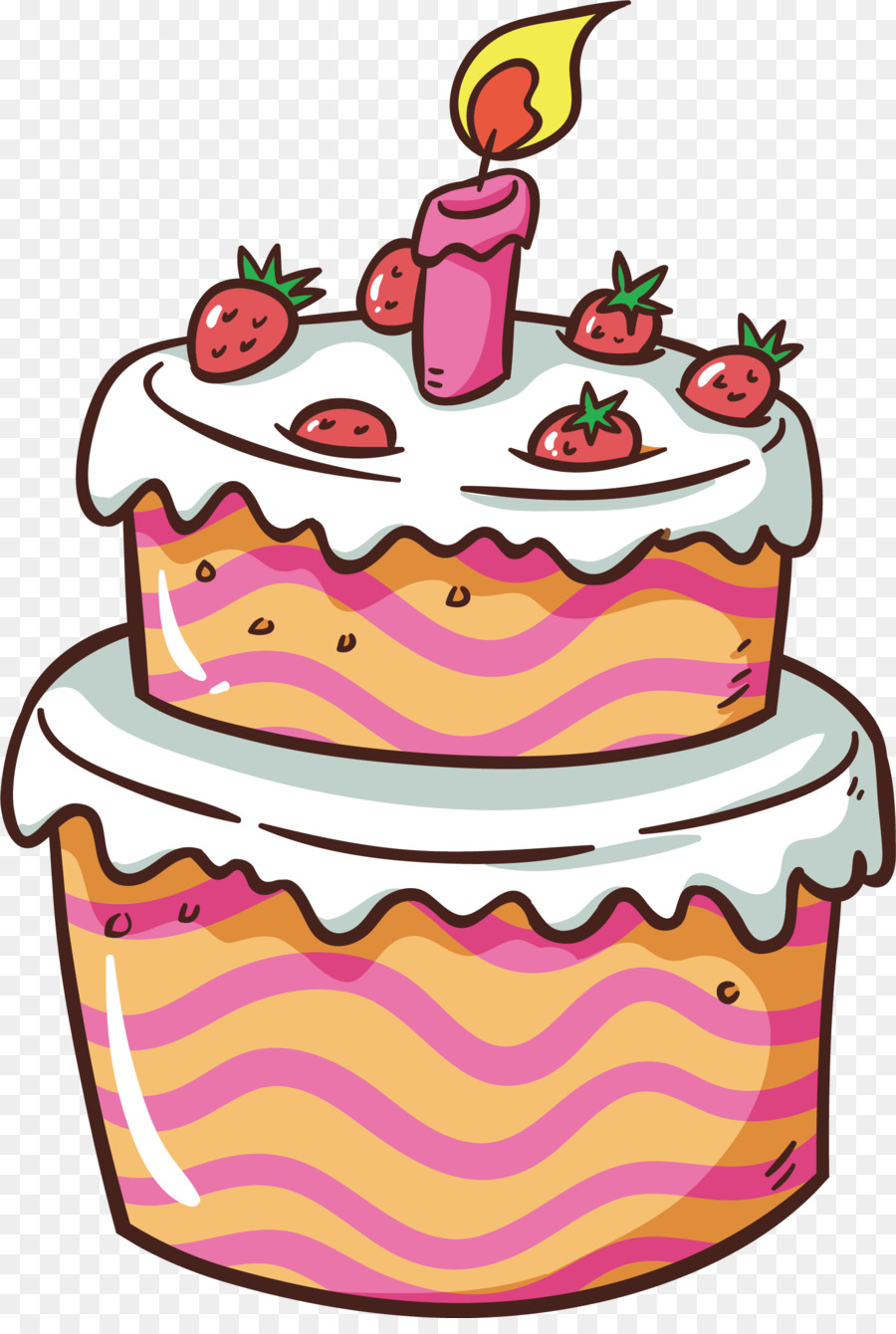 Gateau Danniversaire Creme Gateau A La Creme De Fraise Png Gateau Danniversaire Creme Gateau A La Creme De Fraise Transparentes Png Gratuit