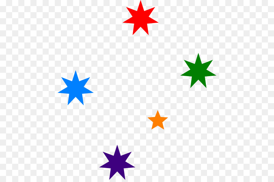 Étoiles Colorées，Étoiles PNG