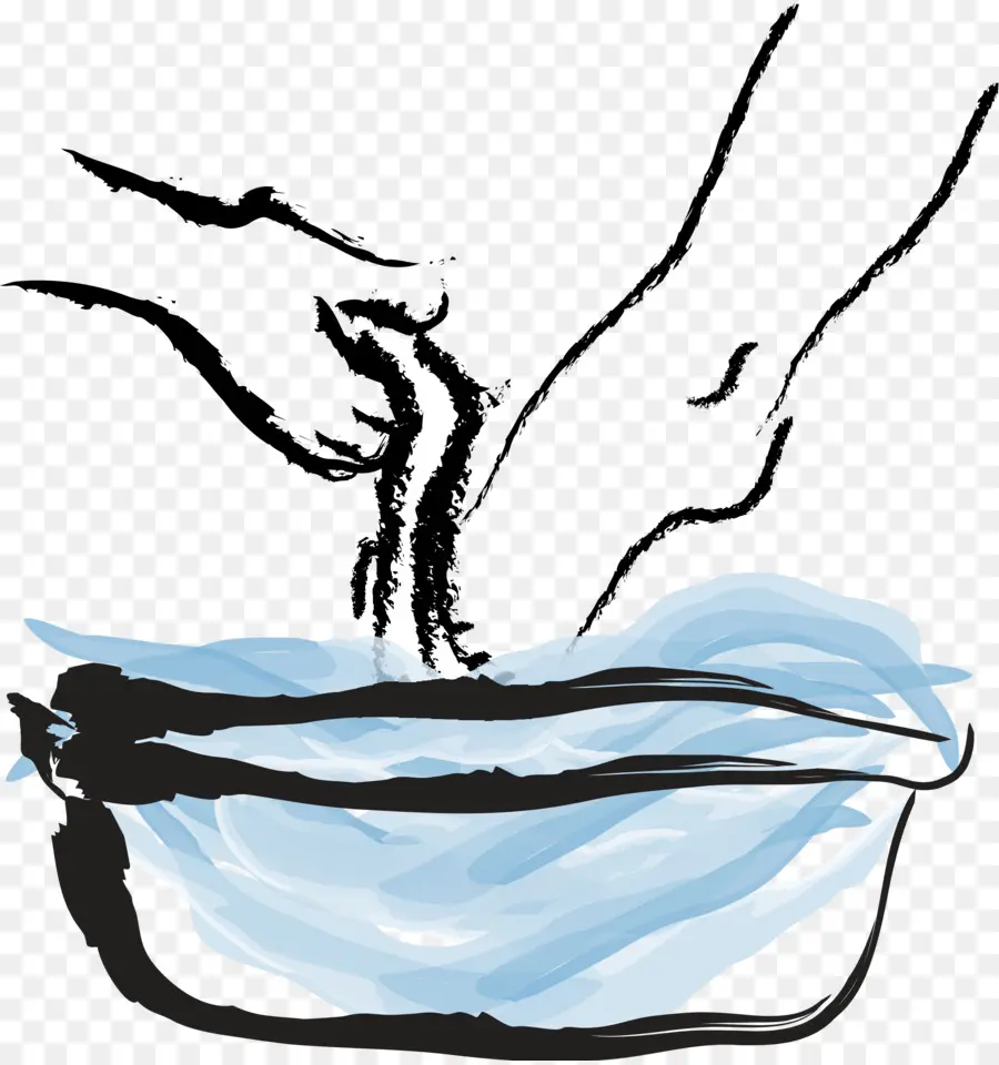 Lavage Des Mains，Eau PNG