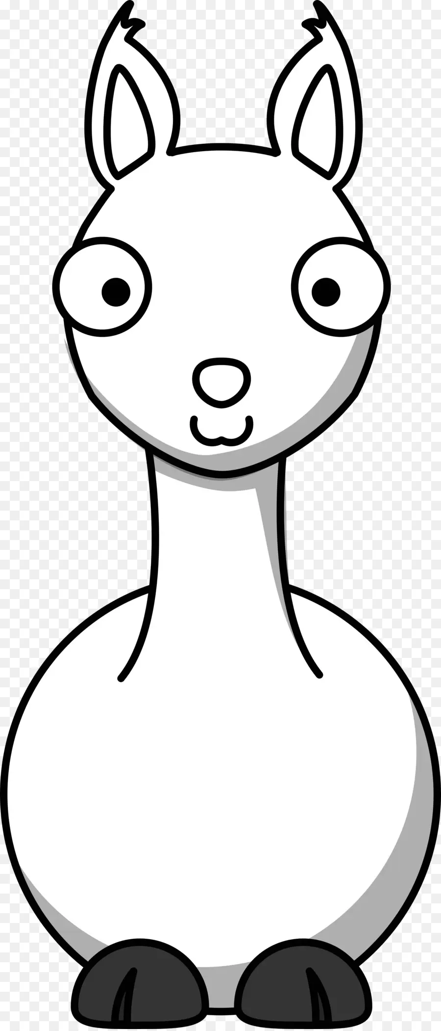 Lama Mignon，Dessin Animé PNG