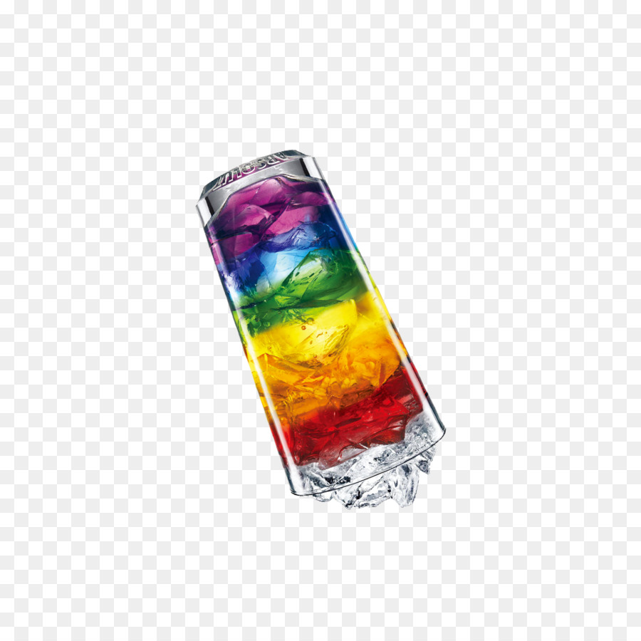 Boisson Arc En Ciel，Coloré PNG