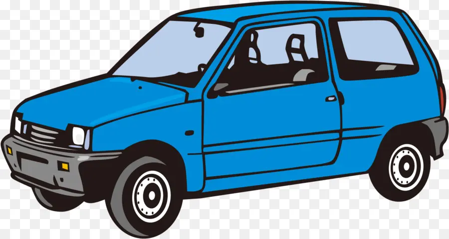 Voiture Bleue，Automobile PNG