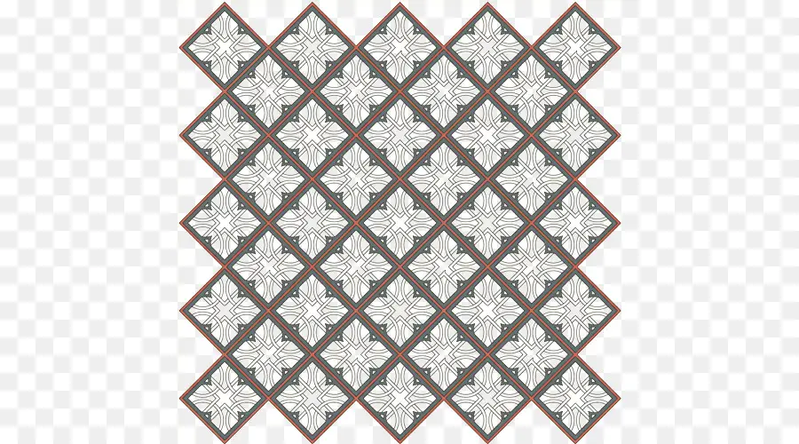 Carreaux Géométriques，Diamant PNG