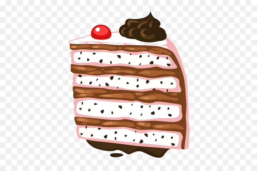 Tranche De Gâteau，Dessert PNG