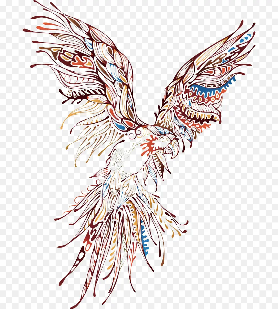 Oiseau Décoratif，Modèle PNG