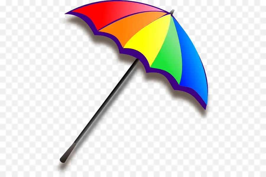 Parapluie Coloré，Pluie PNG