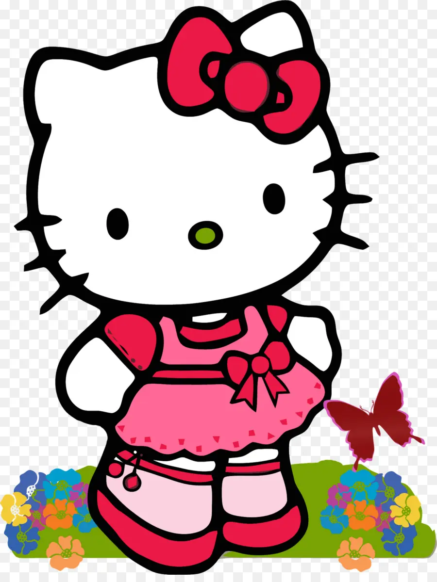 Hello Kitty，Dessin Animé PNG