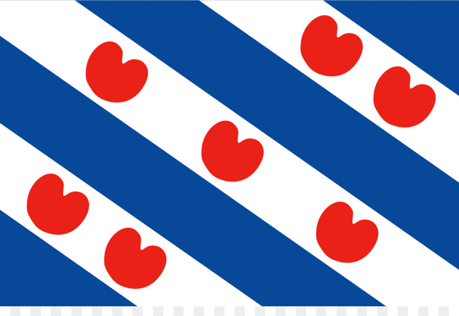 Drapeau Frison，Bleu PNG