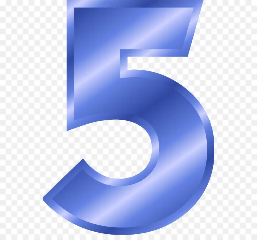 Numéro 5，Cinq PNG