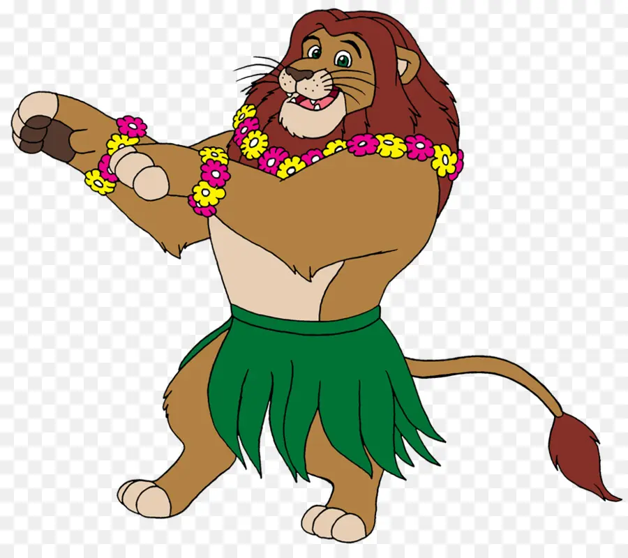 Lion，Hula PNG