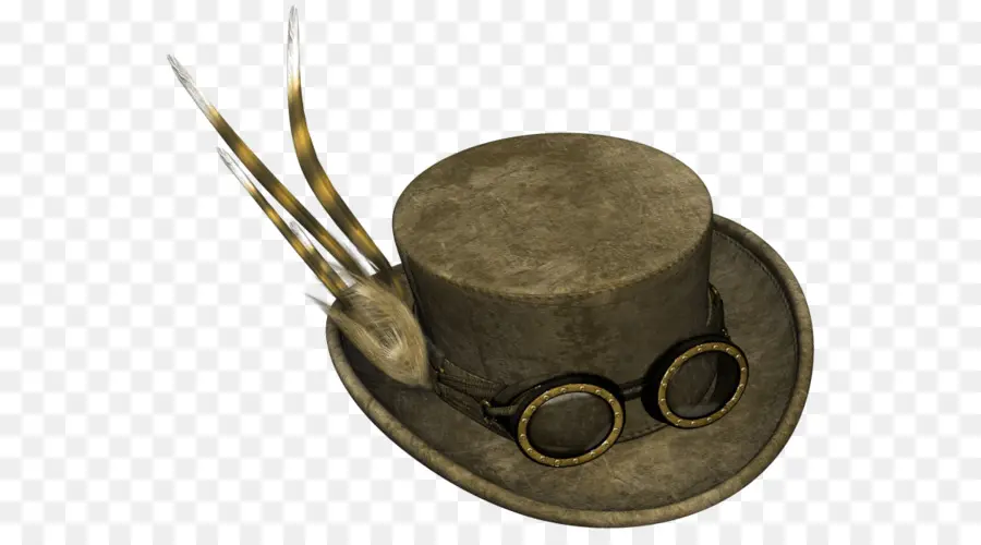 Chapeau Steampunk，Lunettes PNG