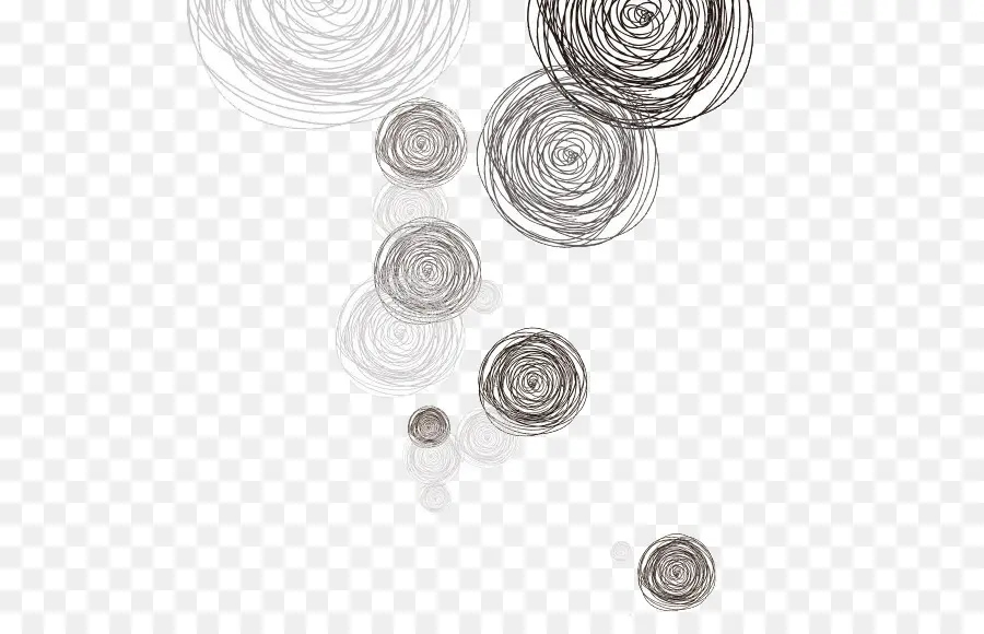 Cercles En Spirale，Tourbillons PNG