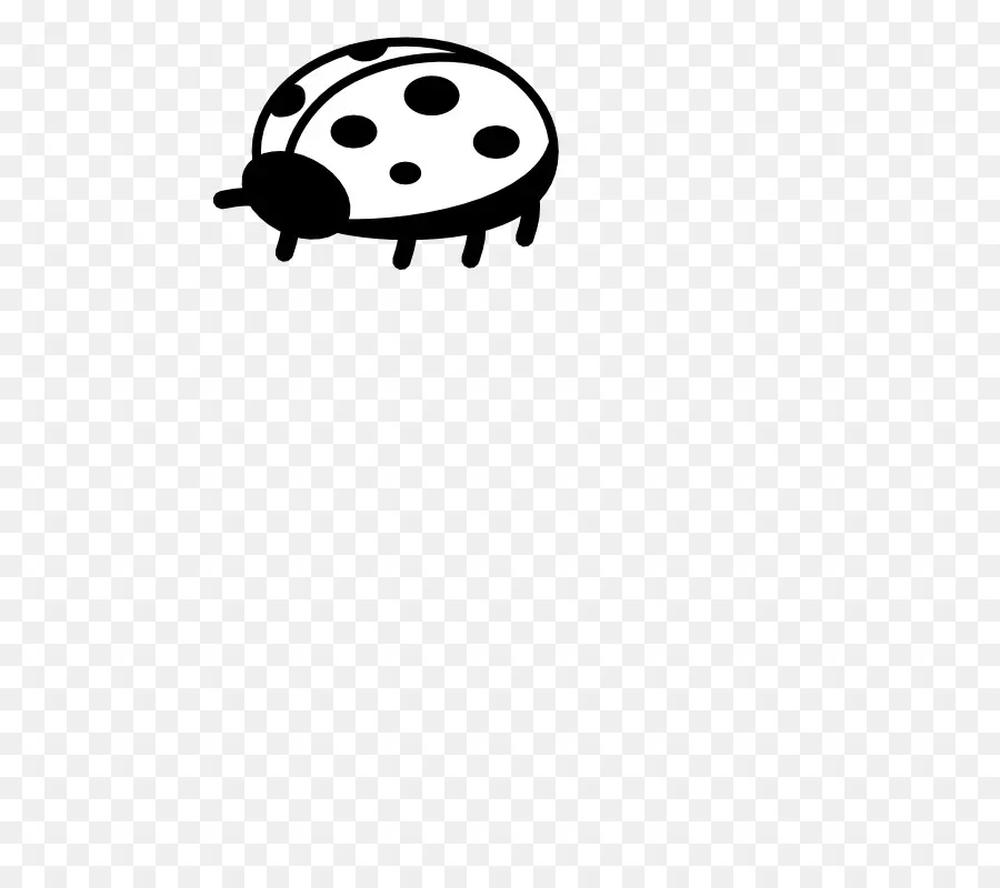 Noir Et Blanc，Coccinelle PNG