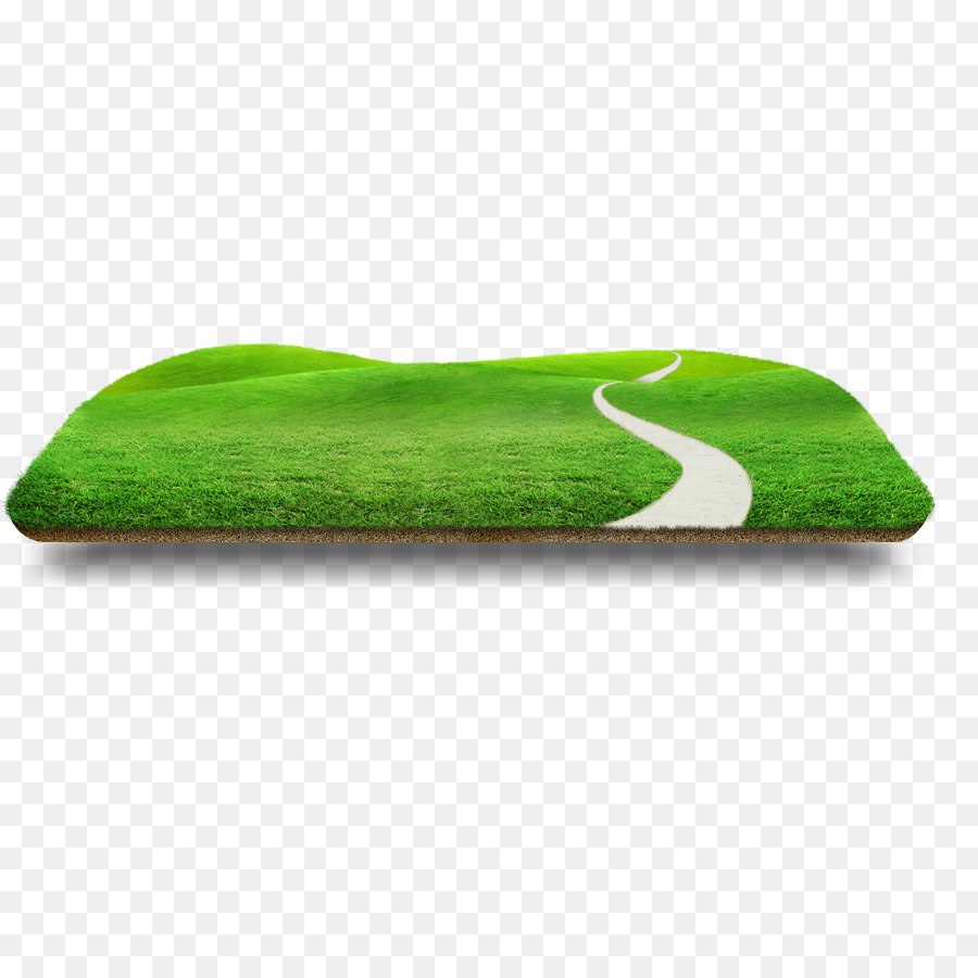 Chemin，Herbe Verte PNG