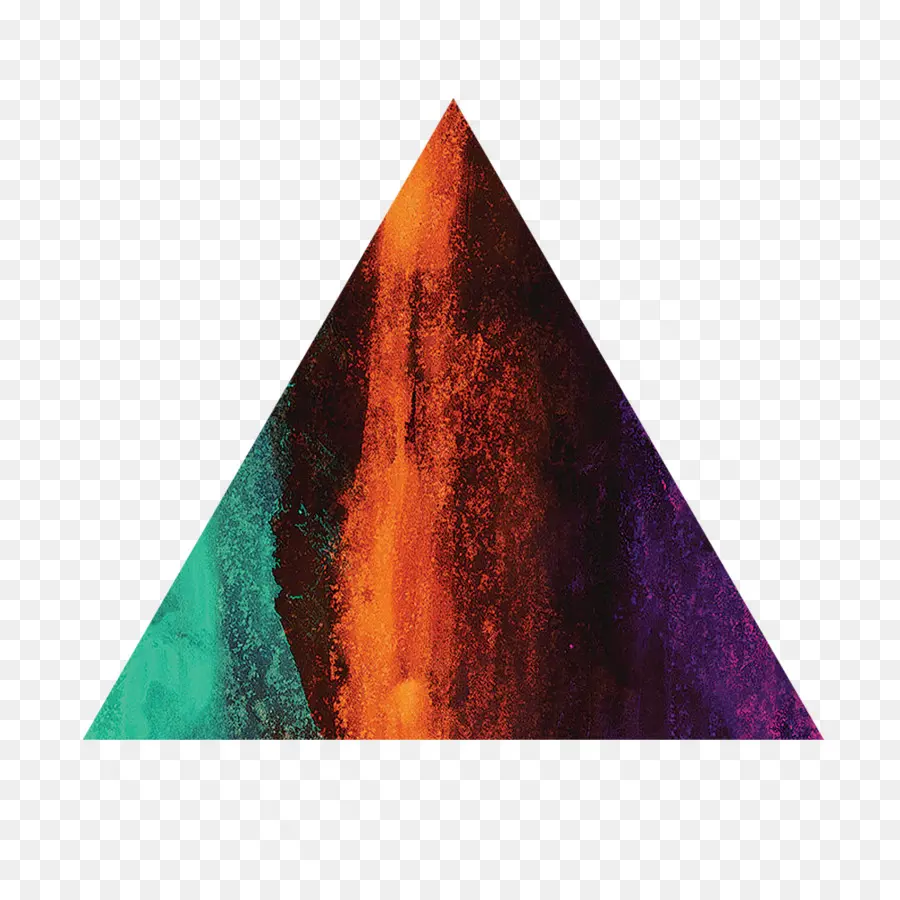 Triangle Coloré，Abstrait PNG