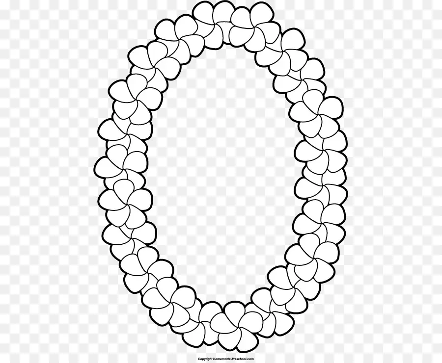 Collier De Fleurs，Contour PNG