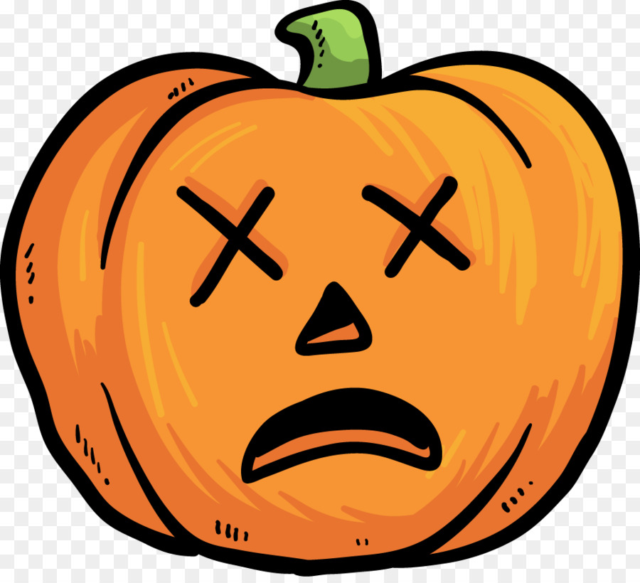 Citrouille Triste，Halloween PNG