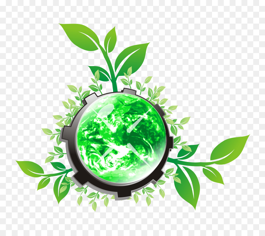 Globe Vert，Feuilles PNG