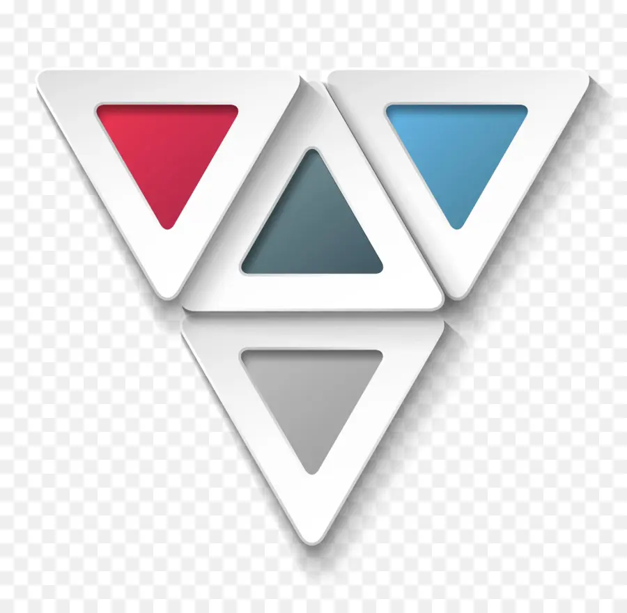 Triangles Colorés，Triangles PNG