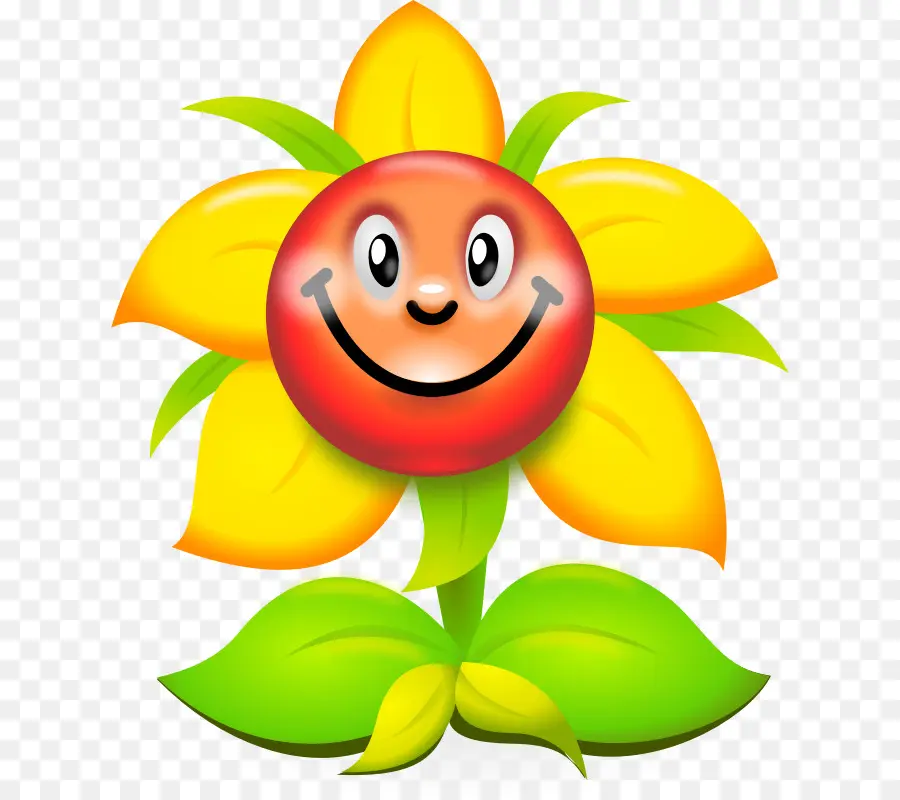 Fleur Souriante，Heureux PNG