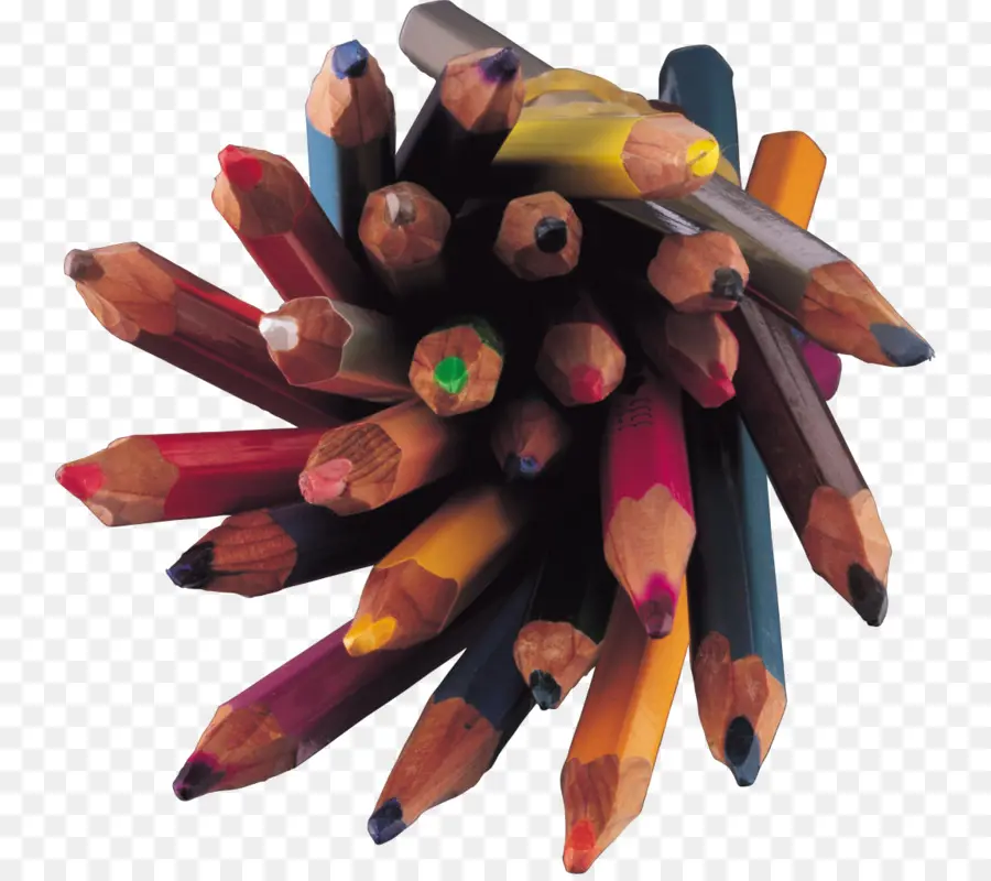 Crayons De Couleur，Art PNG