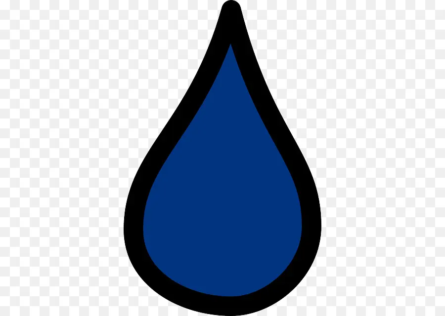 Goutte Bleue，Eau PNG