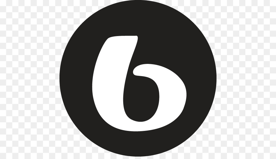 Cercle Noir Avec B，Logo PNG