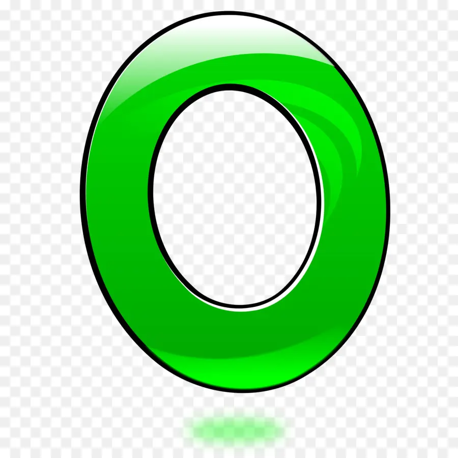 Vert O，Alphabet PNG