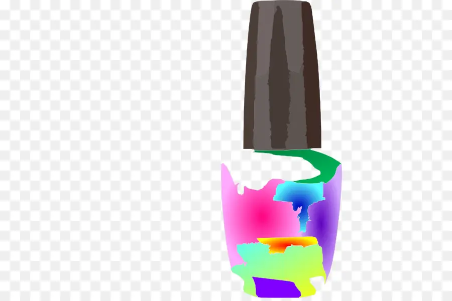 Vernis à Ongles Coloré，Bouteille PNG