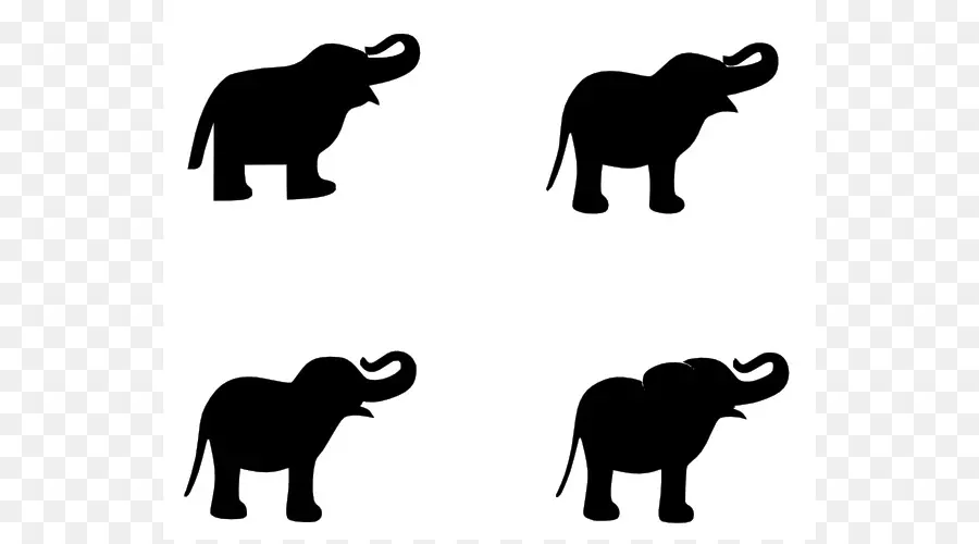 Éléphants，Animaux PNG