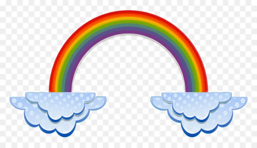 Arc En Ciel，Nuages PNG