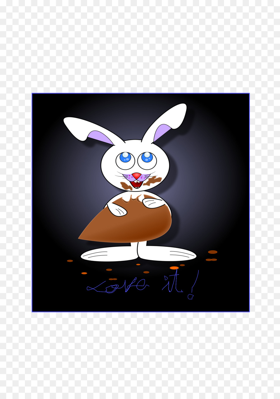 Lapin Blanc Au Chocolat，Lapin PNG