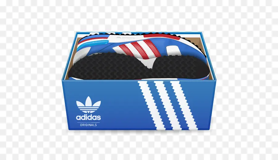 Chaussures Adidas Dans Une Boîte，Chaussure PNG