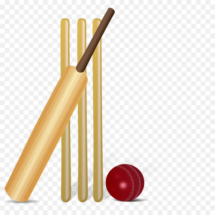 Batte Et Balle De Cricket，Cricket PNG