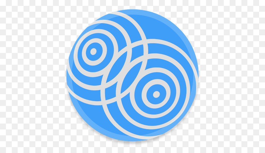 Logo Cercle Bleu，Conception PNG