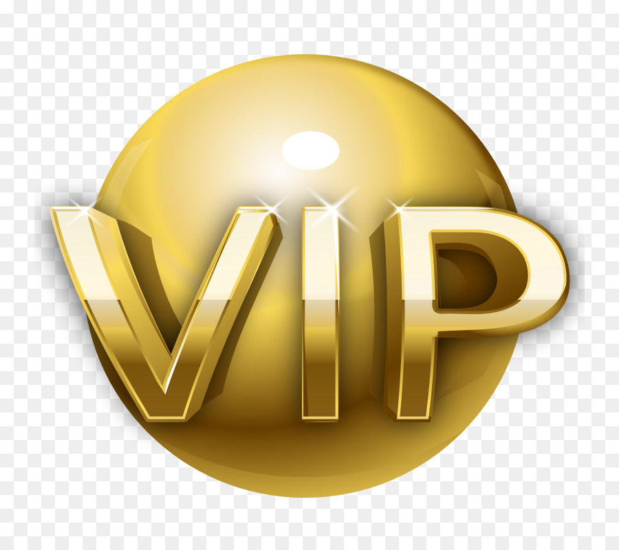 Insigne Vip，Or PNG